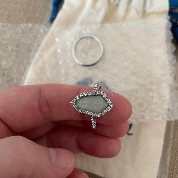 Chloe + Isabel Modern Mosaic Stackable Rings - Picture 3 of 8